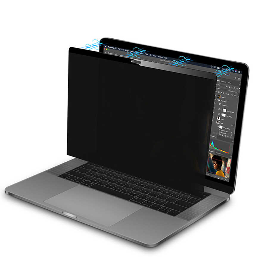 Apple Macbook 13.3' New Pro Wiwu Privacy Ekran Koruyucu