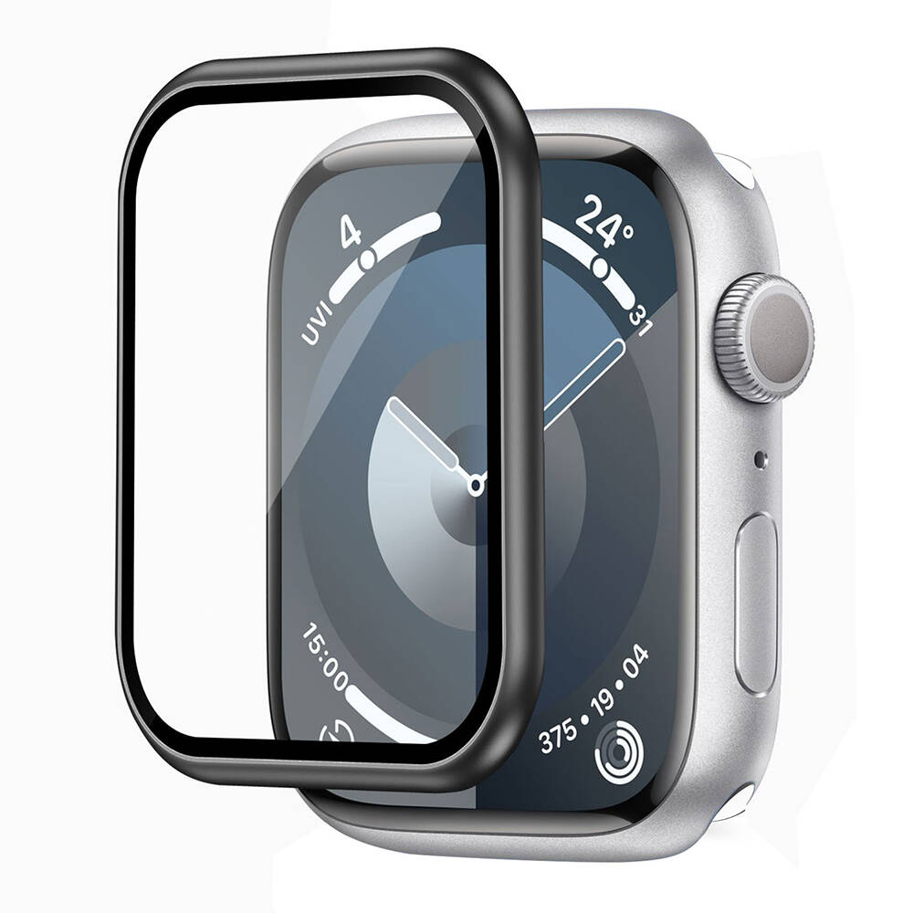 Apple Watch 44mm Wiwu Wi-JD106 Easy Install Akıllı Saat Temperli Cam Ekran Koruyucu