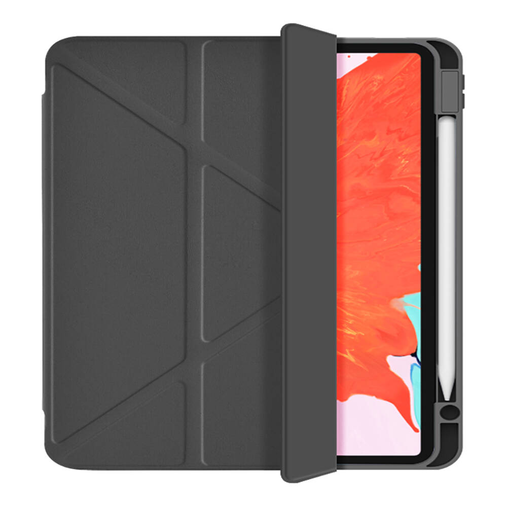 Apple iPad Air 11 2025 M3 Wiwu 360° Dönebilen Standlı Magnetik Koruyucu Tablet Kılıfı