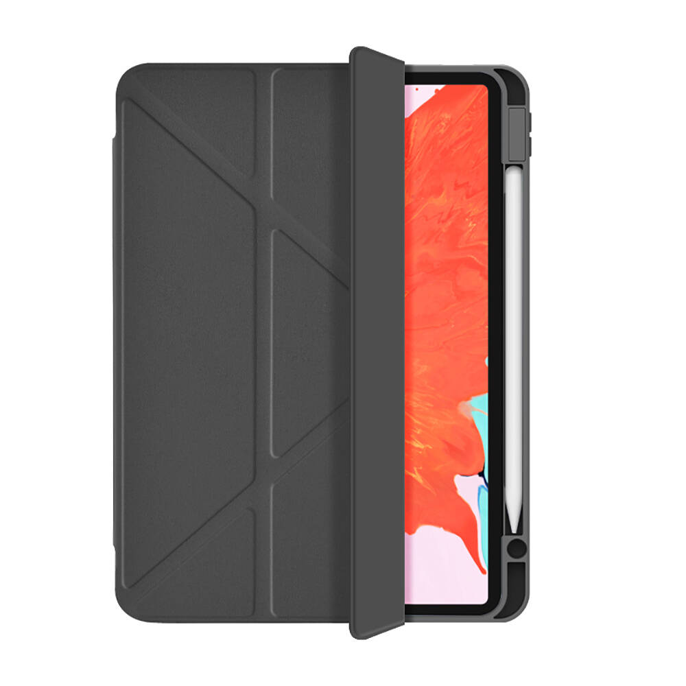 Apple iPad Air 13 2025 M3 Wiwu 360° Dönebilen Standlı Magnetik Koruyucu Tablet Kılıfı