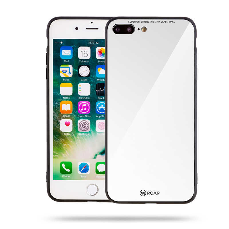 Apple iPhone 7 Plus Kılıf Roar Mira Glass Kapak