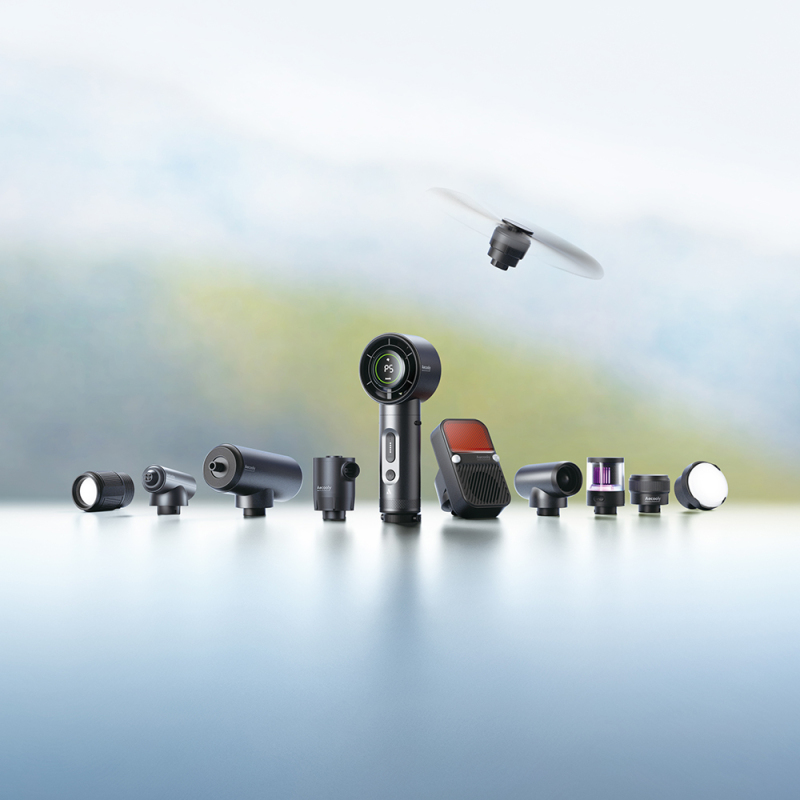 Aecooly OK01 11 in 1 Modular Camping Set Flashlight Compressor Powerbank Alarm Mode etc. - 14