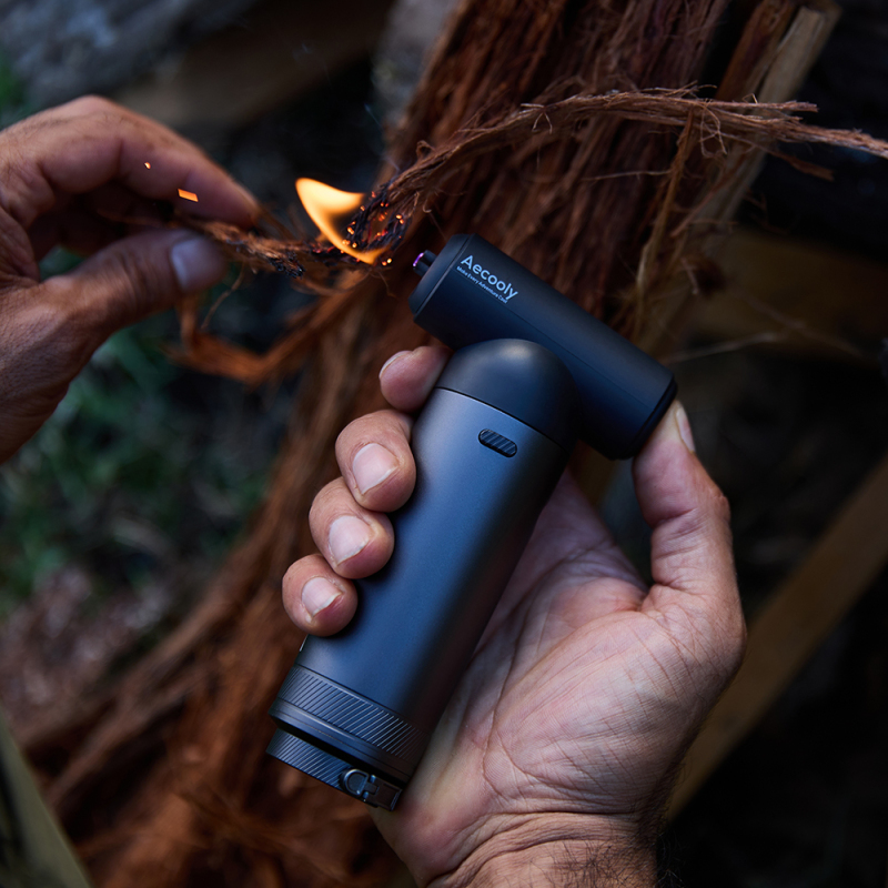 Aecooly OK01 11 in 1 Modüler Kamp Seti Fener Kompresör Powerbank Alarm Modu vb. - 6