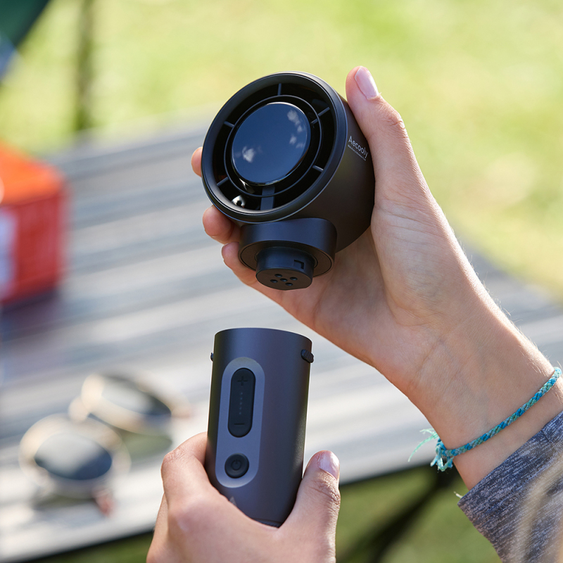 Aecooly OK01 11 in 1 Modüler Kamp Seti Fener Kompresör Powerbank Alarm Modu vb. - 12