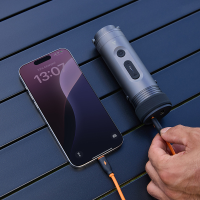 Aecooly OK01 11 in 1 Modüler Kamp Seti Fener Kompresör Powerbank Alarm Modu vb. - 13