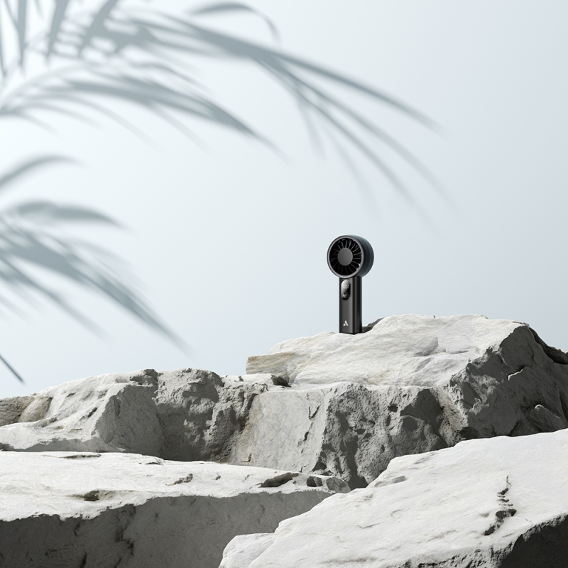 Aecooly PE01 Portable Hand Fan with Digital LED Display and 5 Speed ​​Settings - 23