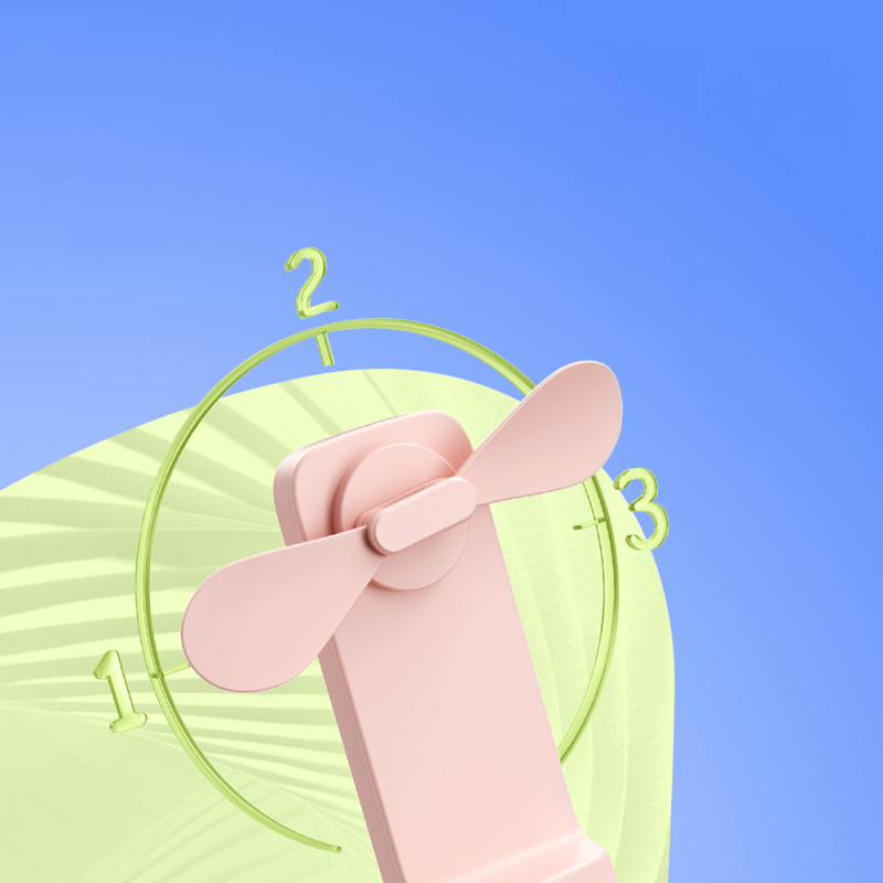 Aecooly PF01 Folding 3 Stage Portable Cooling Hand Fan - 43