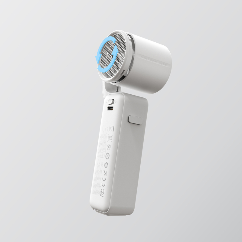 Aecooly PF04 Dijital LED Göstergeli 5 Kademeli Portatif Soğutucu El Fanı - 26