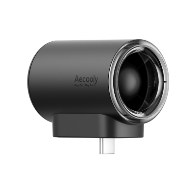 Aecooly PK01-F1 Type-C Bağlantılı 4 Kademeli Portatif Soğutucu Mini Fan - 7
