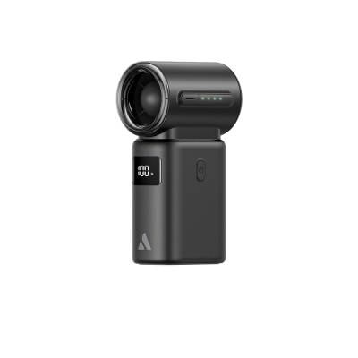 Aecooly PK01-P2 Ayrılabilir Powerbanklı Type-C Bağlantılı 4 Kademeli Universal Portatif Soğutucu Mini El Fanı 2200mAh - 1