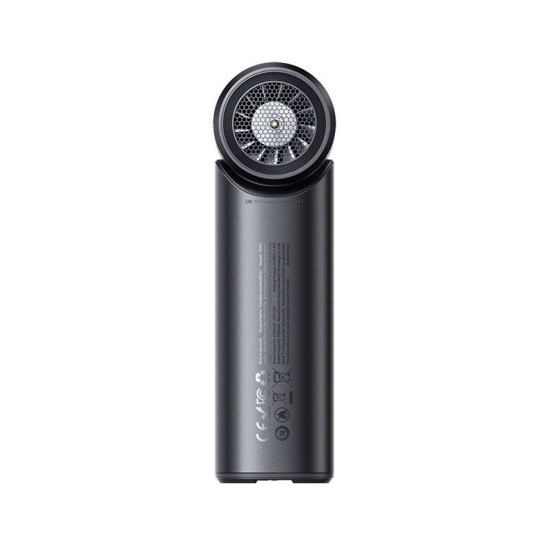 Aecooly PM01S Dijital LED Göstergeli Yüksek Hızlı Portatif Soğutucu El Fanı - 9