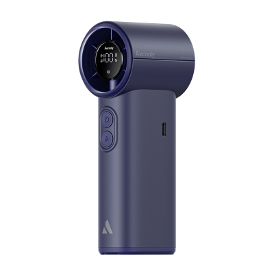 Aecooly PM02 Dijital LED Göstergeli Mist Chill Özellikli 5 Kademeli Portatif Soğutucu El Fanı - 8