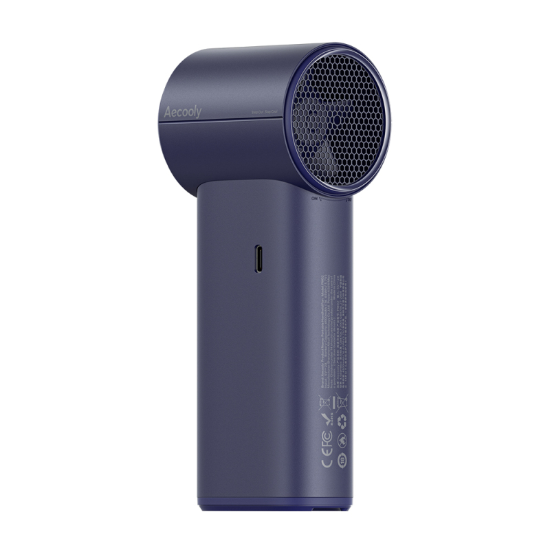 Aecooly PM02 Dijital LED Göstergeli Mist Chill Özellikli 5 Kademeli Portatif Soğutucu El Fanı - 22