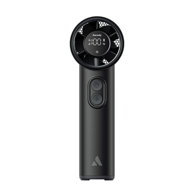 Aecooly PM02 Dijital LED Göstergeli Mist Chill Özellikli 5 Kademeli Portatif Soğutucu El Fanı - 24