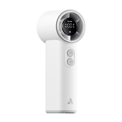 Aecooly PM02 Dijital LED Göstergeli Mist Chill Özellikli 5 Kademeli Portatif Soğutucu El Fanı - 2