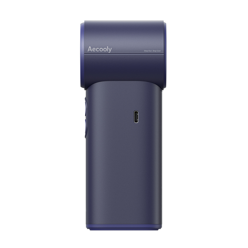 Aecooly PM02 Portable Handheld Cooling Fan with Digital LED Display, Mist Chill Function, and 5 Speed ​​Settings - 13