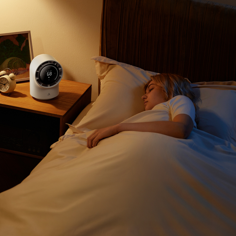 Aecooly TB01 Portable Desk Fan with Digital LED Display - 6