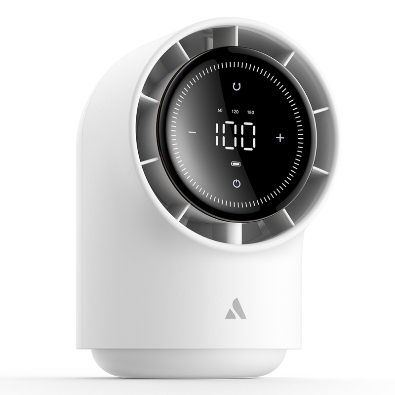 Aecooly TB01 Portable Desk Fan with Digital LED Display - 1