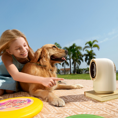 Aecooly TB01 Portable Desk Fan with Digital LED Display - 13
