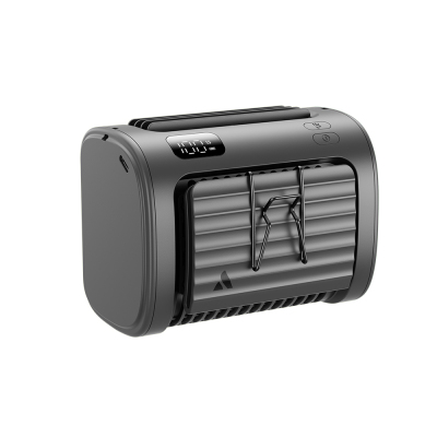 Aecooly UH01-A Flow 01 Dijital LED Göstergeli 5 Kademeli Bel ve Boyun Tipi Portatif Soğutucu Fan 9000mAh - 1