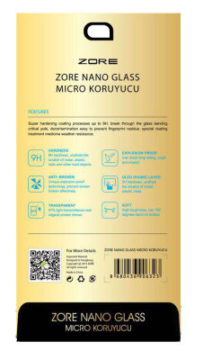 Alcatel A3 XL Zore Nano Micro Temperli Ekran Koruyucu - 2