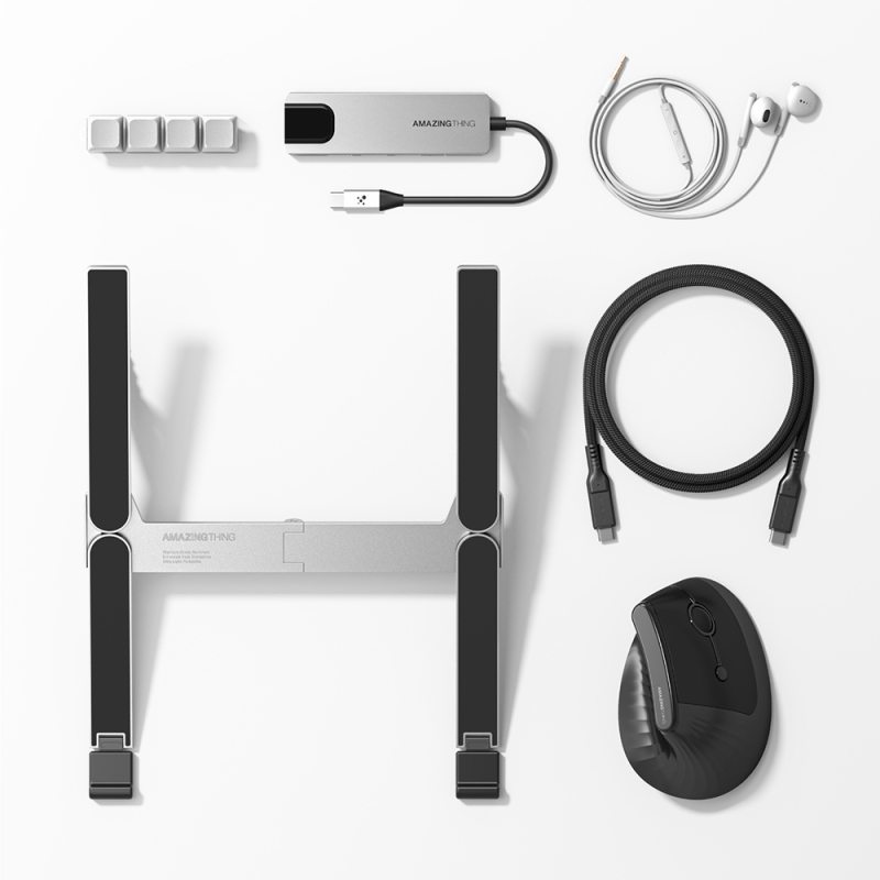 Amazingthing 5in1 Laptop Notebook Günlük Aksesuar Masaüstü Kiti - 4