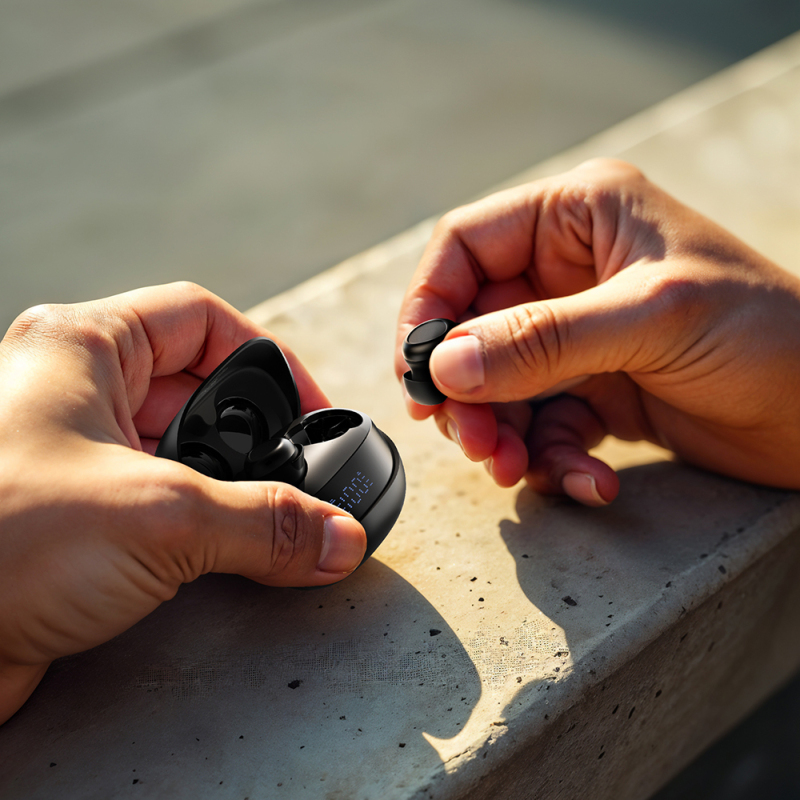 Amazingthing Amazsound Lite Dijital LED Göstergeli Kulak İçi Bluetooth Kulaklık v5.4 - 8