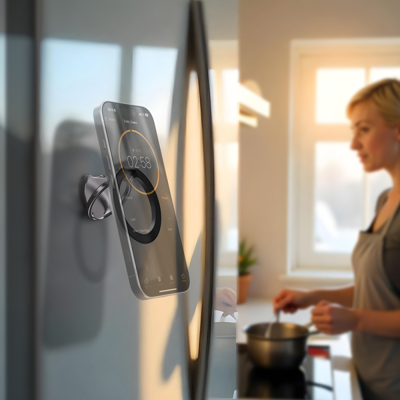 Amazingthing Magnetic 360 Degree Rotating Titan MagFlex Series Finger Ring Stand - 18