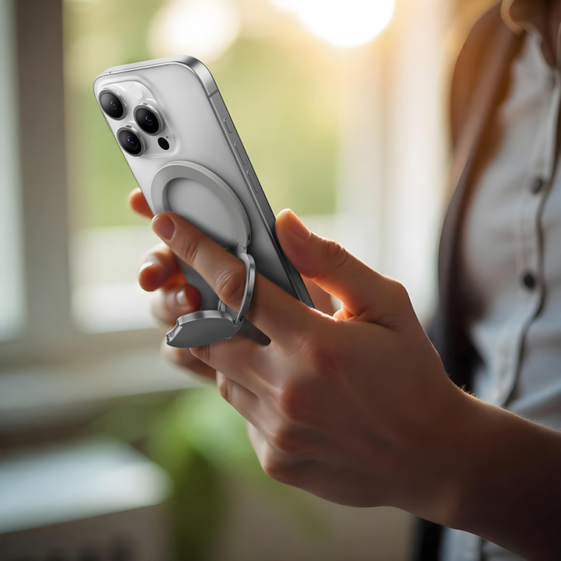 Amazingthing Magnetik 360 Derece Dönebilen Titan MagFlex Serisi Parmak Ring Stand - 15