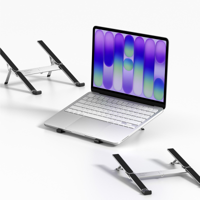 Amazingthing Minimal Series Multifunctional Foldable 8-Stage Adjustable Laptop Stand - 9