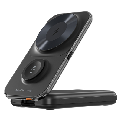 Amazingthing Thunder Pro Mag 6in1 PD22.5W Foldable Stand Wireless Power Bank 8000mAh - 11