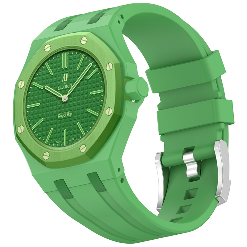 AP-Swatch Royal Pop 12 Zore KRD-158 Silikon Kordon - 8