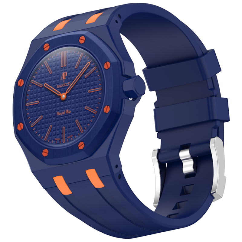 AP-Swatch Royal Pop 12 Zore KRD-158 Silikon Kordon - 2