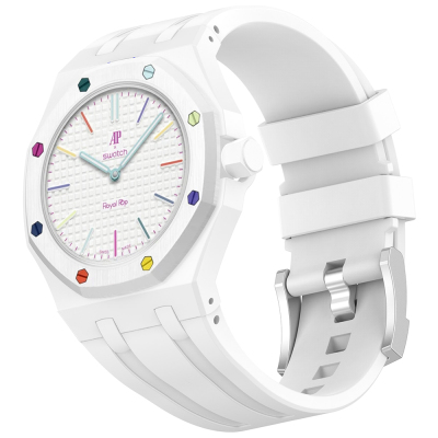 AP-Swatch Royal Pop 12 Zore KRD-158 Silikon Kordon - 6
