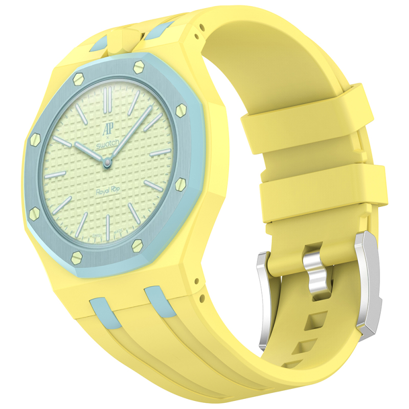 AP-Swatch Royal Pop 12 Zore KRD-158 Silikon Kordon - 4