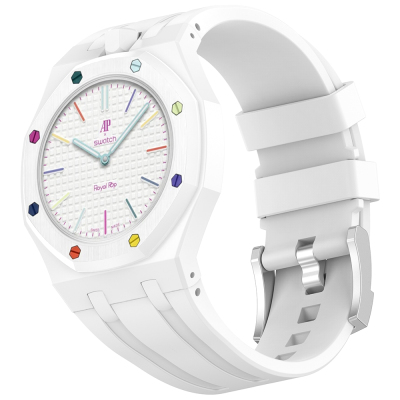 AP-Swatch Royal Pop 12 Zore KRD-158 Silikon Kordon - 8