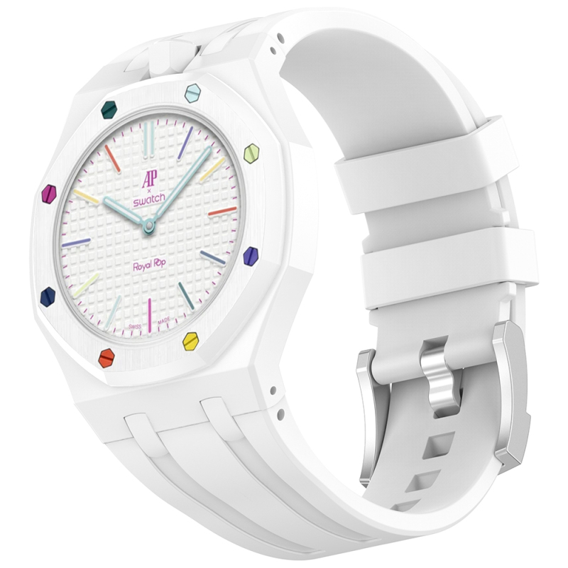 AP-Swatch Royal Pop 12 Zore KRD-158 Silikon Kordon - 8