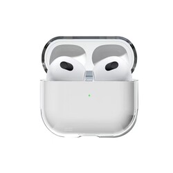 Apple Airpods 3. Generation Case Transparent Hard Crystal Zore Airbag 14 Case - 1