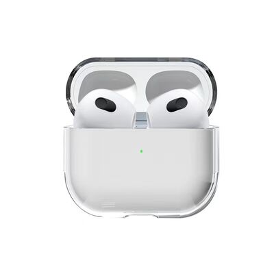 Apple Airpods 3. Generation Case Transparent Hard Crystal Zore Airbag 14 Case - 3