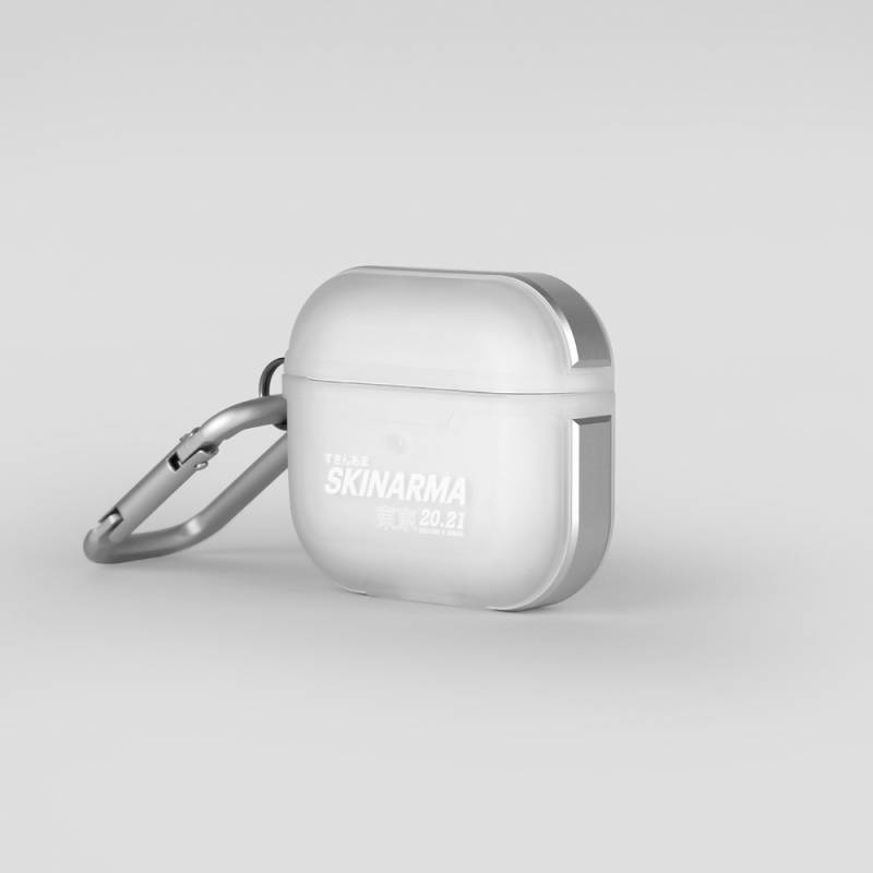 Apple Airpods 3. Nesil Kılıf SkinArma Transparan Mat Tasarım Kinzoku Kılıf - 10