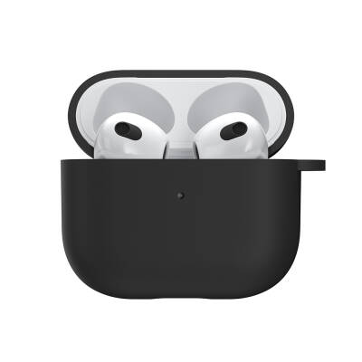 Apple Airpods 3. Nesil Kılıf Yumuşak Dokunuşlu Likit Silikon Tasarımlı Lisanslı Switcheasy Skin Kapak - 7