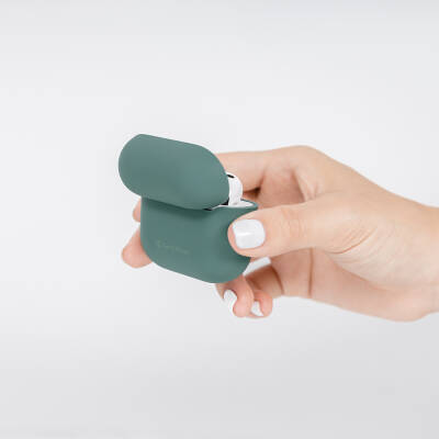 Apple Airpods 3. Nesil Kılıf Yumuşak Dokunuşlu Likit Silikon Tasarımlı Lisanslı Switcheasy Skin Kapak - 23