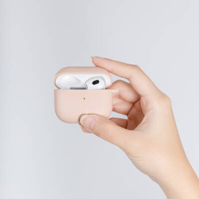 Apple Airpods 3. Nesil Kılıf Yumuşak Dokunuşlu Likit Silikon Tasarımlı Lisanslı Switcheasy Skin Kapak - 26