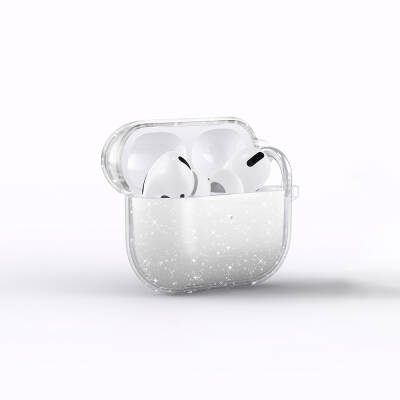 Apple Airpods 3. Nesil Zore Allstar Airbag 32 Parlayan Simli Saydam Renkli Kılıf - 1