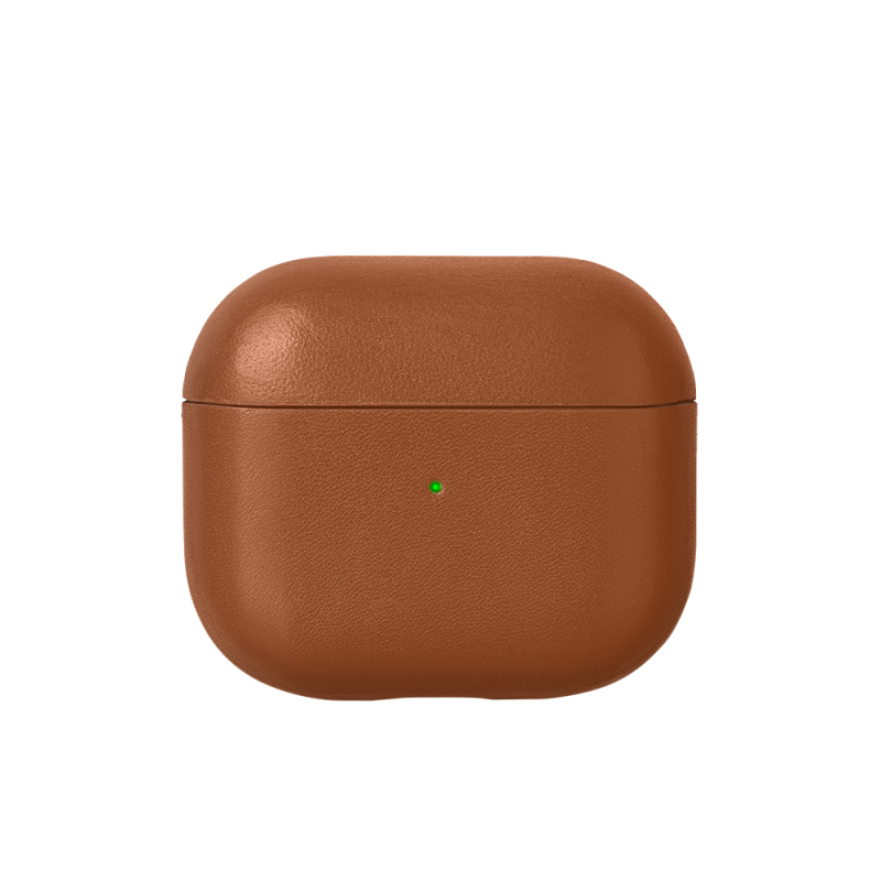 Apple AirPods 3.Nesil Kılıf M-Safe Şarj Özellikli Native Union Hakiki Nappa Derisi Klasik Kapak - 1