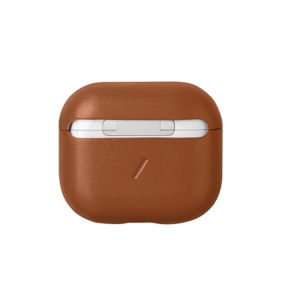 Apple AirPods 3.Nesil Kılıf M-Safe Şarj Özellikli Native Union Hakiki Nappa Derisi Klasik Kapak - 5