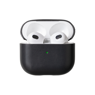 Apple AirPods 3.Nesil Kılıf M-Safe Şarj Özellikli Native Union Hakiki Nappa Derisi Klasik Kapak - 4