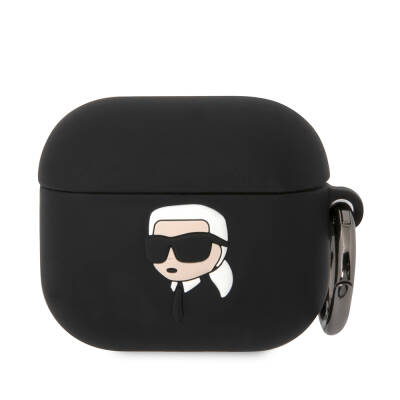 Apple Airpods 3rd Generation Case Karl Lagerfeld Original Licensed Karl 3D Silicone Cover - 1