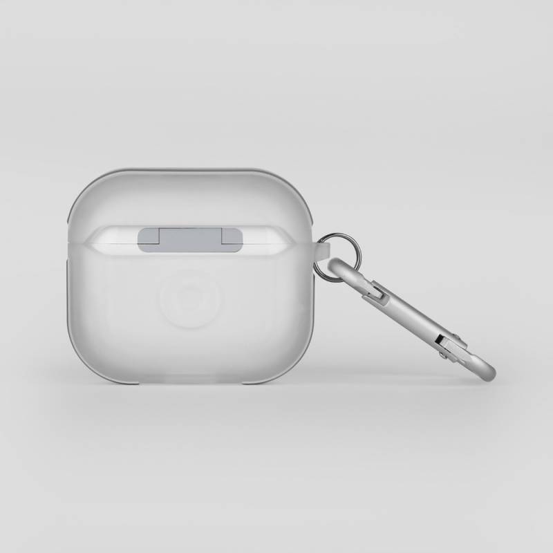 Apple Airpods 3rd Generation Case SkinArma Transparent Matte Design Kinzoku Case - 9