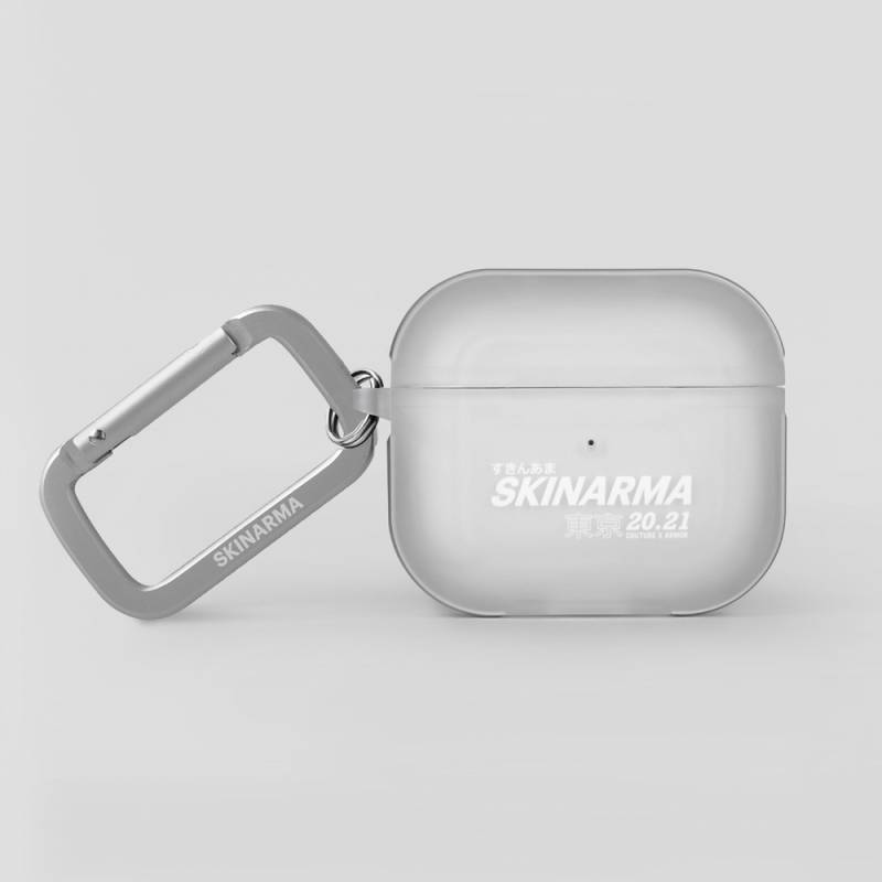 Apple Airpods 3rd Generation Case SkinArma Transparent Matte Design Kinzoku Case - 13